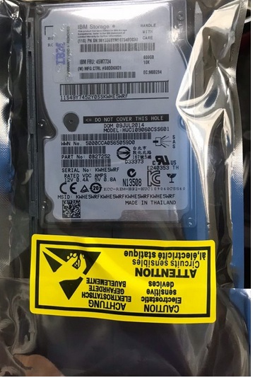 IBM DS8000 600G 10K 2.5 SAS 45W7734 98Y4961