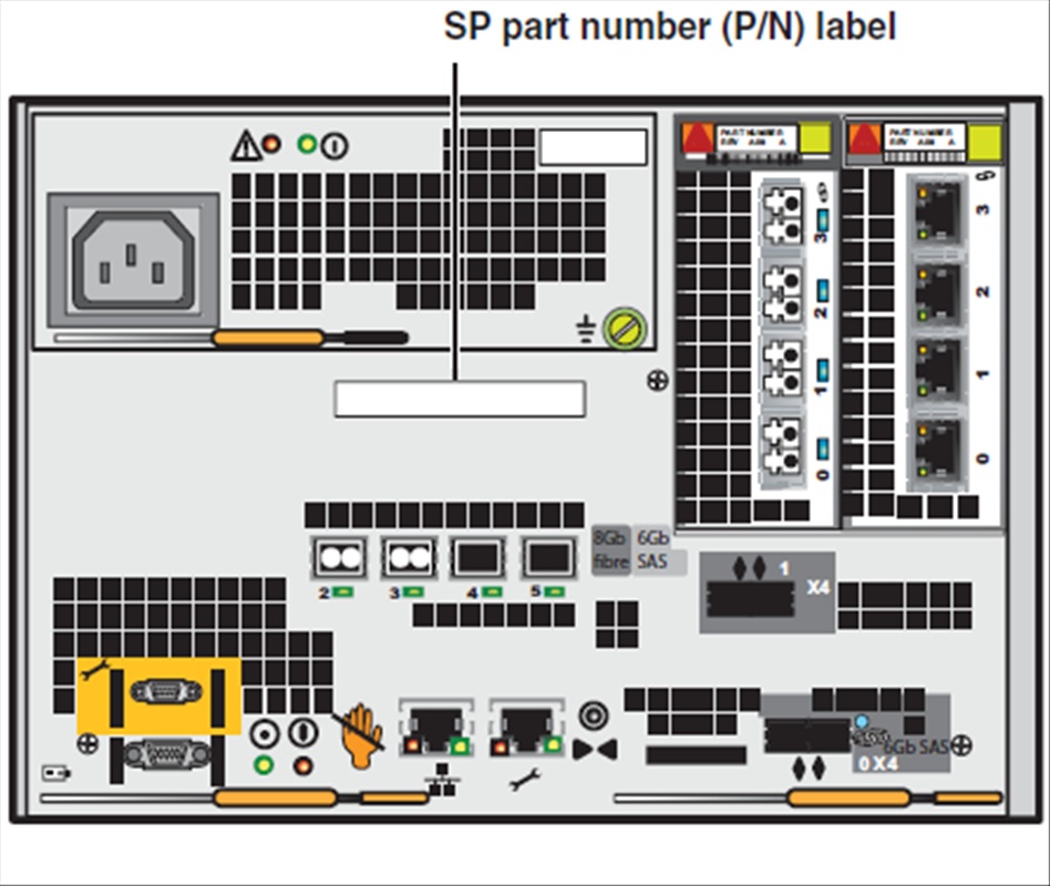 150-001-819 I/O module filler panel includes a Do Not Remove label,EMC VNX5100