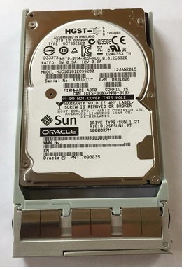 Oracle SPARC T8-4 7093015 600GB - 10000 RPM SAS Disk Assembly with 1 bracket and 1 of the following disks: