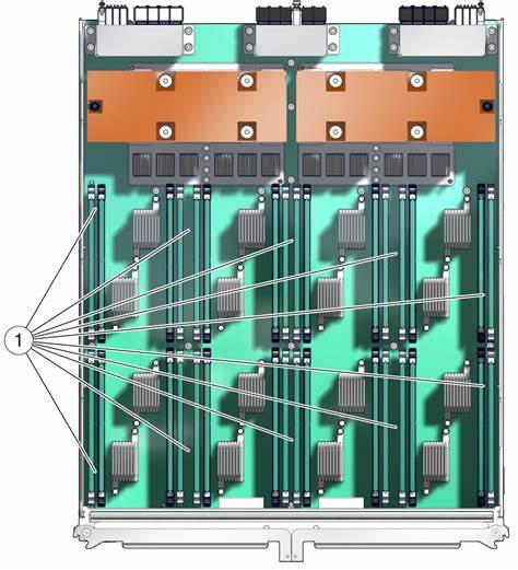Oracle SPARC T8-4 7353482 Dual 32 Core 5.000GHZ Processor Module Assembly